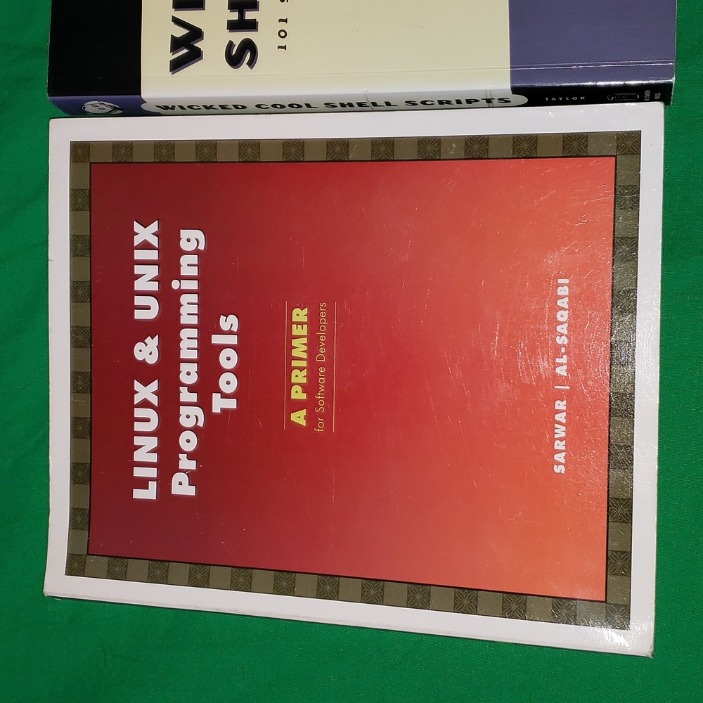 Linux & Unix Programming Tools and Wicked Cool Shell Scripts Paper Back Books - Picture 2 of 9
